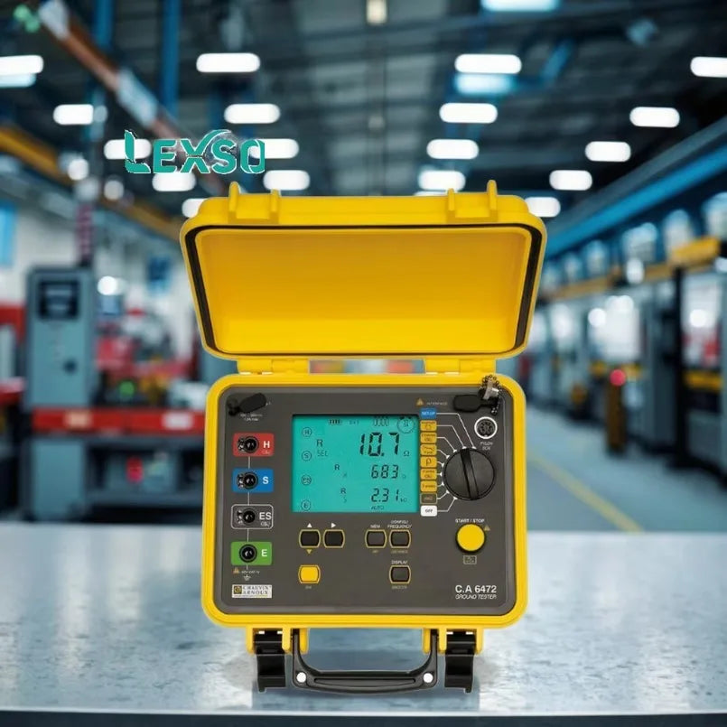Chauvin Arnoux Ca 6472 Earth Soil Resistivity Tester 3-Pole 4 Clamp Methods Frequency Sweep Measuring Analysing  lexso