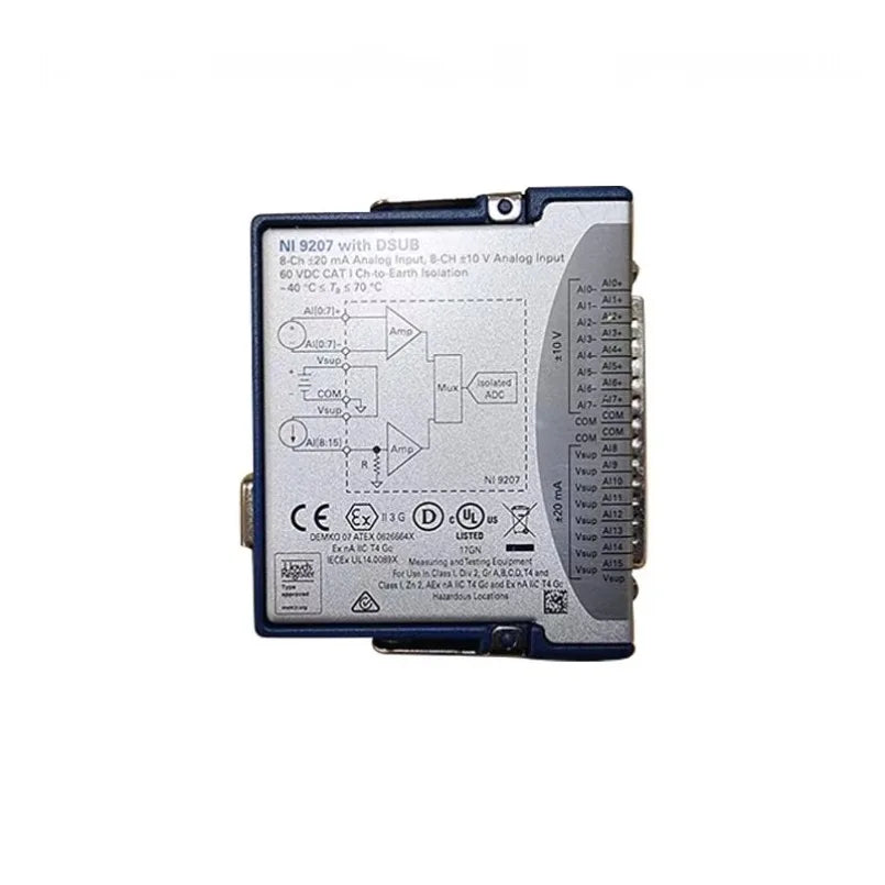 C-Series NI-9207 Voltage and Power Input Module Electronic Measuring Instrument 785040-01 lexso