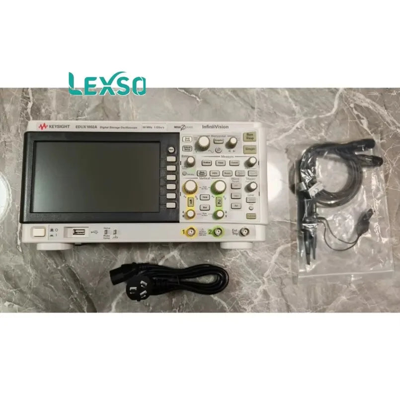 used Keysight EDUX1002A Digital storage Oscilloscope 50MHZ 1GS/S 2-Channel   lexso