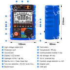 VICTOR Digital Insulation Resistance Tester VC3125 High Voltage Megohm Meter 5000V    ytdi