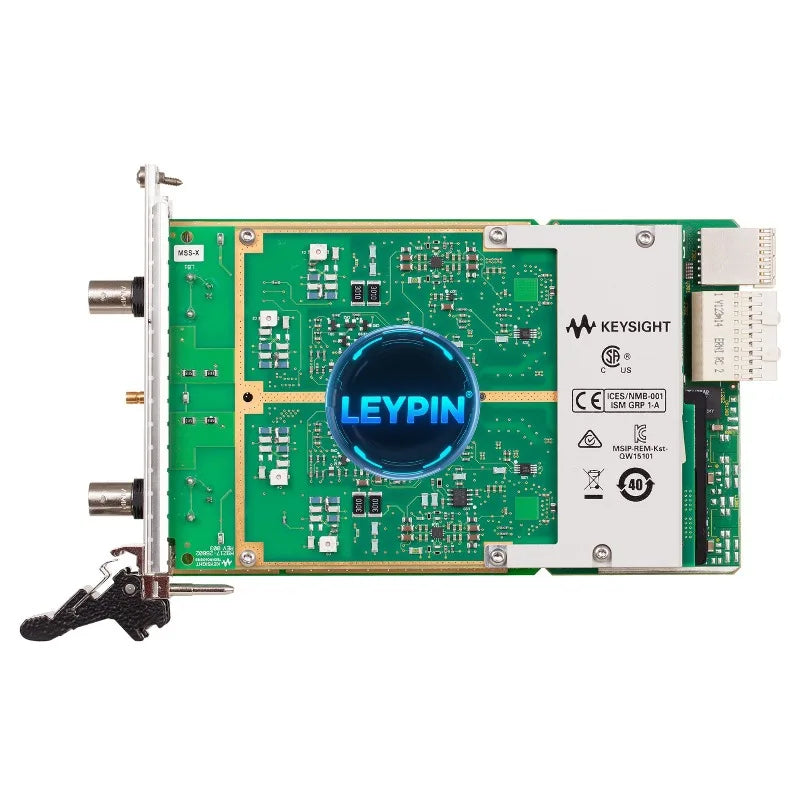 Keysight M9217A PXIe isolated digitizer 2-channel 16-bit 256 V 32 MSa memory per channel     lexso