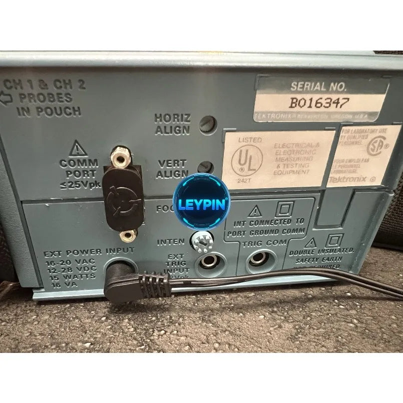Tektronix Digital Oscilloscope (Model 222) with 12V Power Supply Carrying Case    ytdi