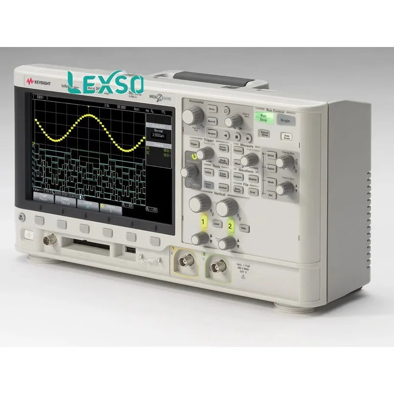 Keysight MSOX2022A Mixed Signal Oscilloscope: 200 MHz, 2 analog and 8 digital channels lexso