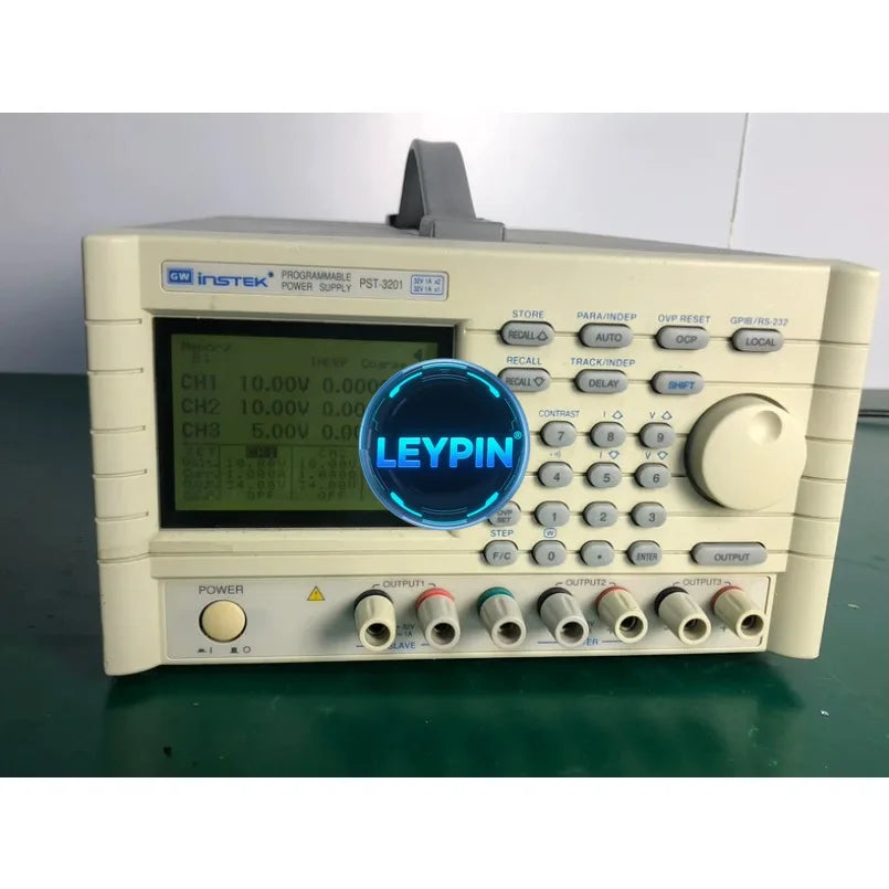 GW Instek PST-3201 Multi-Channel Program Linear DC Power Supply 32V 1A GPIB   lexso