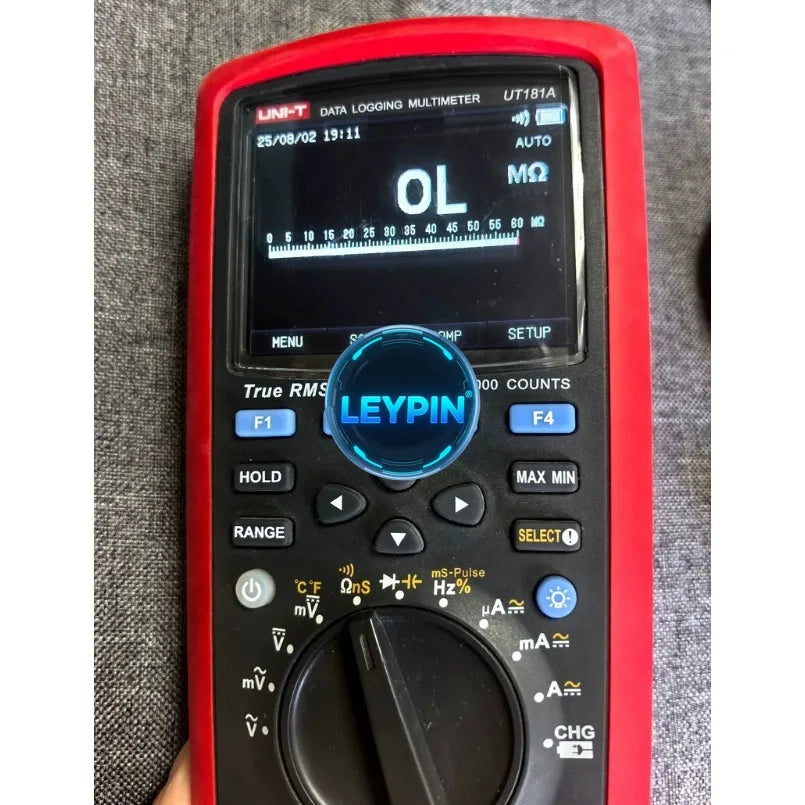 UT181A True RMS Datalogging Digital DMM Capacitance Temperature Meter WRe Chargeable Li Battery EU Plug   lexso