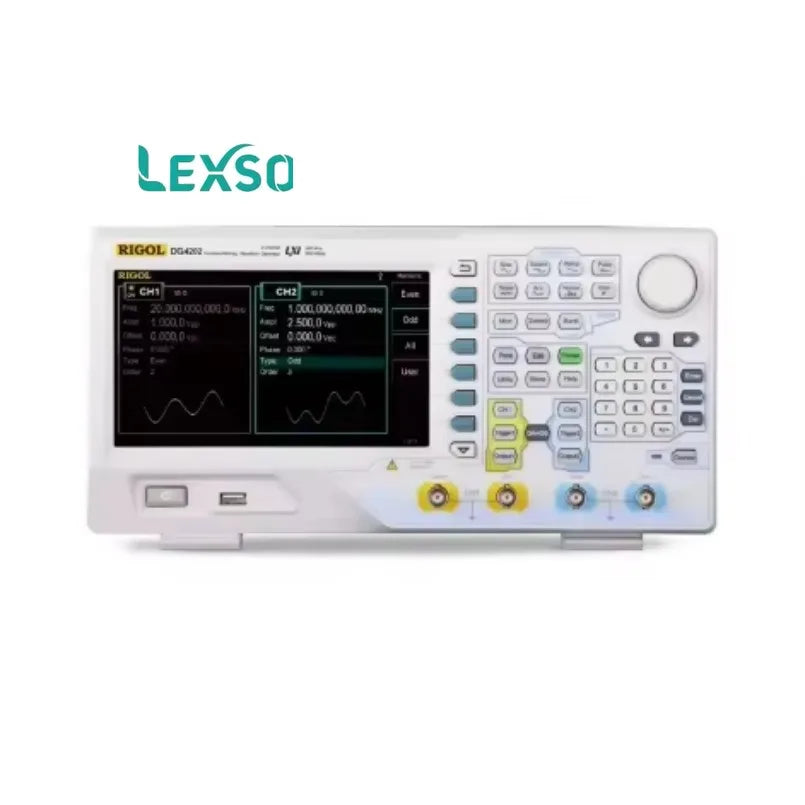 RIGOL DG4202 2 Channels Oscilloscope 200MHz 7-inch Color LCD Display  lexso