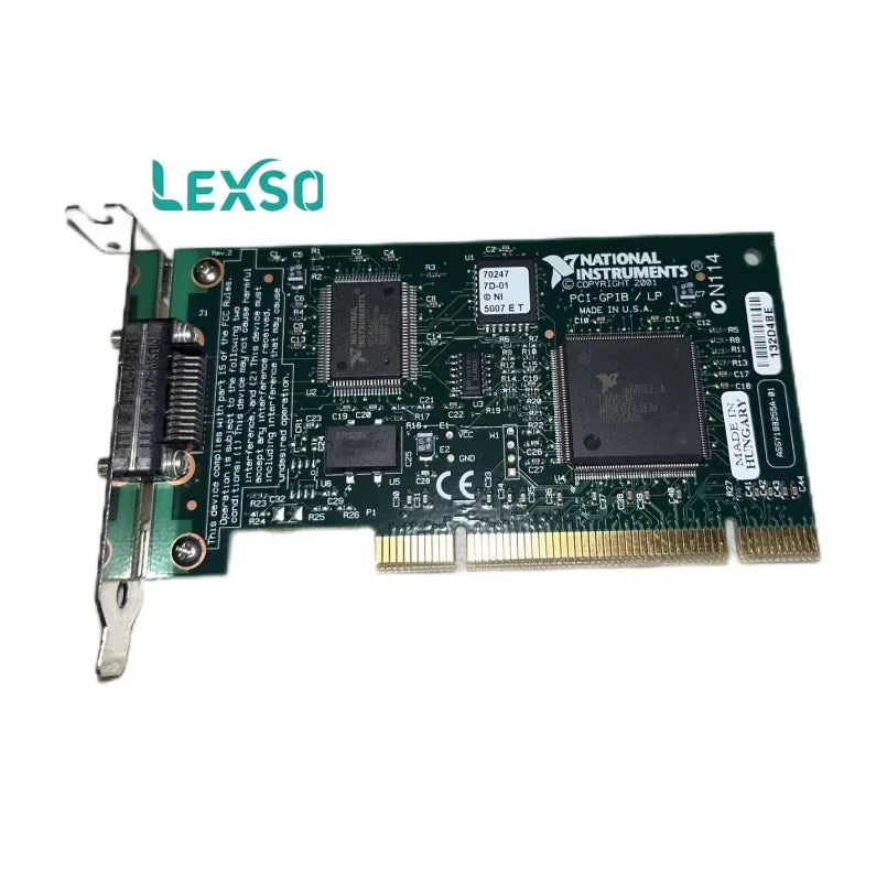 National Instruments PCI-GPIB+ Electronic Measuring Instrument Control Device GPIB Instrument Control lexso