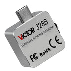 VICTOR VC328A Portable Mobile Phone Thermal Imager 3.2mm Lens Resolution 160x120  Range -15 - 600 Celsius Mini Thermal Imager LS   ytdi