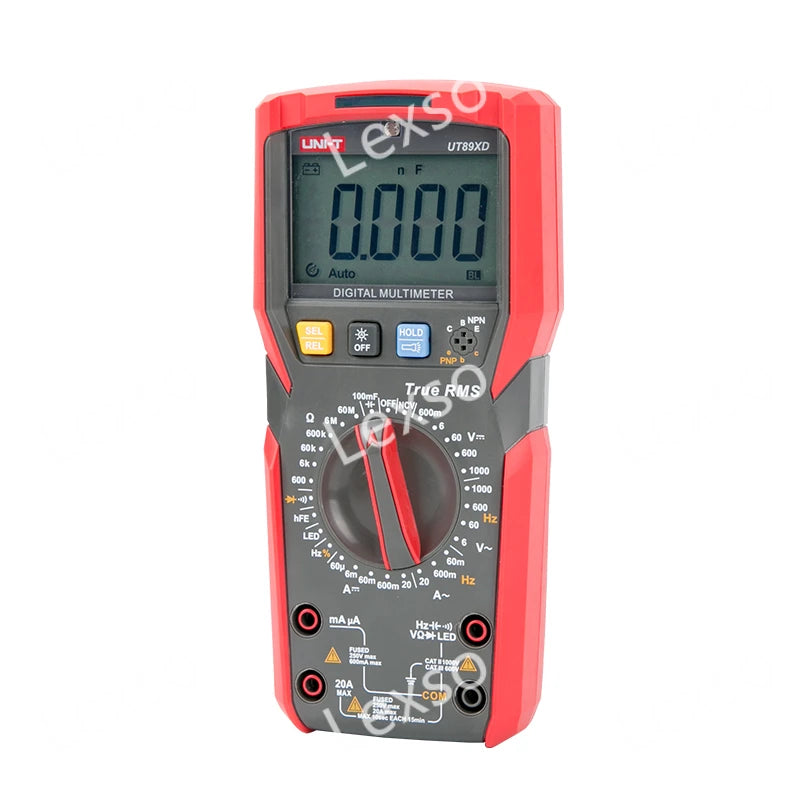 UNI-T UT89X UT89XD Ut890d Multimeter 1000V 20A Capacitance Frequency Test Digital Multimeter    ytdi