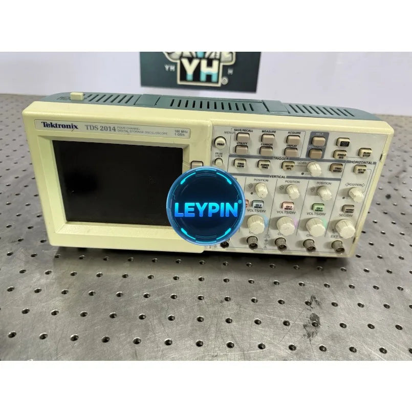 Tektronix TDS 2014 4-Ch 100MHz Oscilloscope  Tested  2 Probes    ytdi