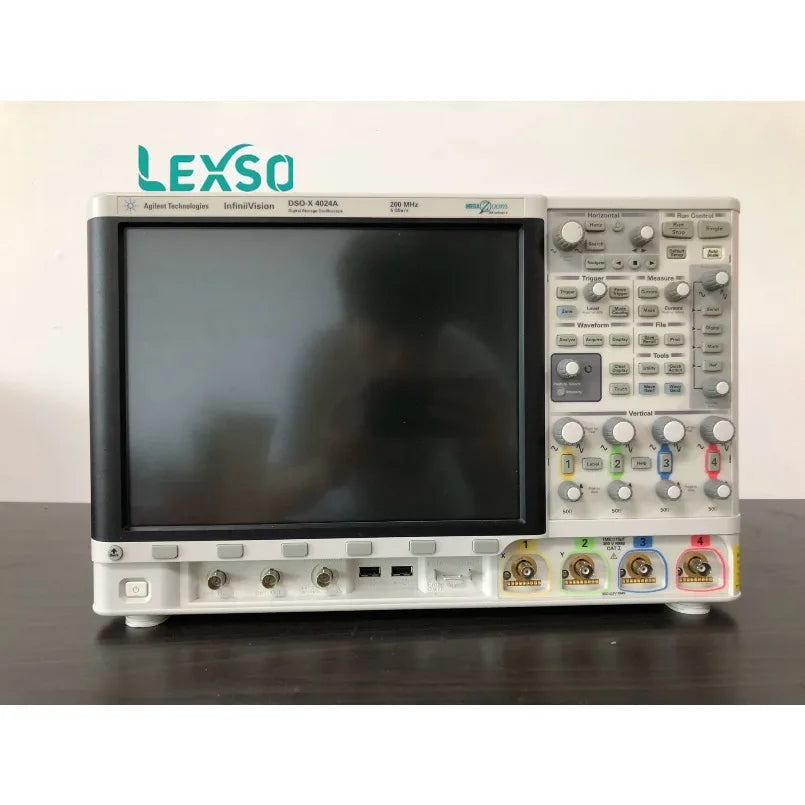 Keysight InfiniiVision 4000 X Series MSOX4024A Mixed Signal Oscilloscope, 200 MHz, 4 Analog Plus 16 Digital Channels    lexso