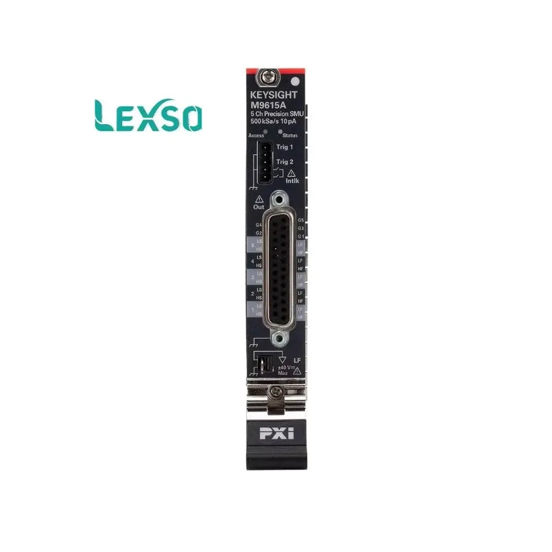 Keysight M9615A PXIe 5-channel Precision Source/Measure Unit, 500KSa/s, 10PA, 30V, 500MA with Resolution Down to 6uV/10pA lexso