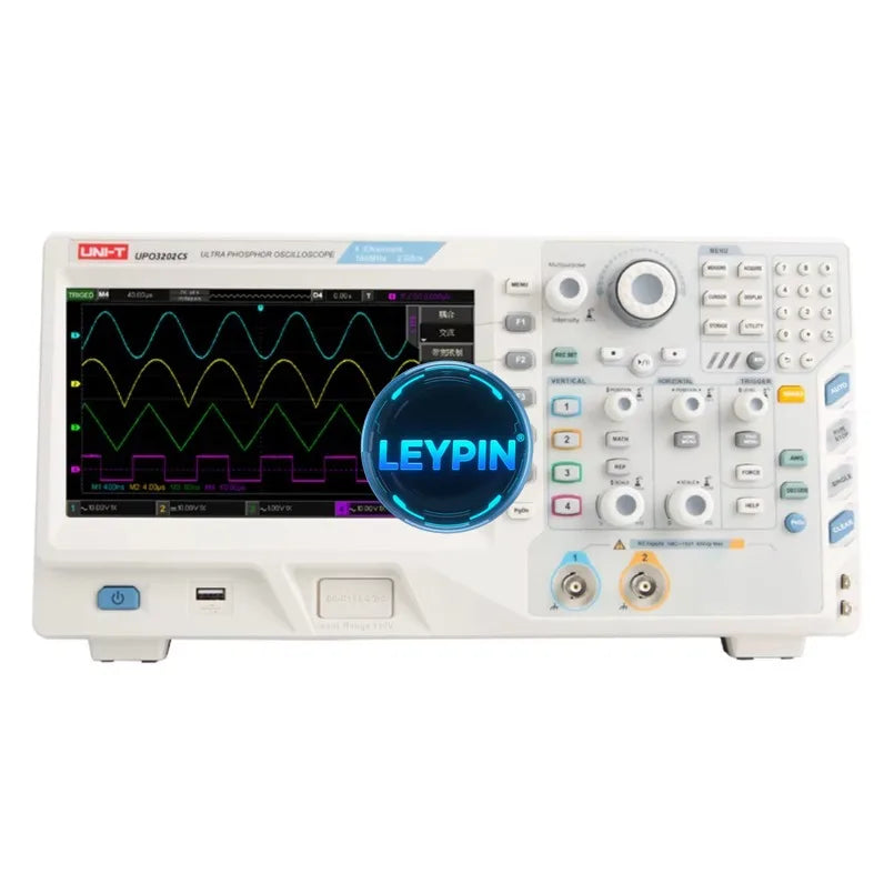 Hot Sale UNI-T UPO3202CS 2.5GS/s 2CH Powerful Waveform Analysis Function 8 Inch TFT Screen USB 200MHz Digital  lexso