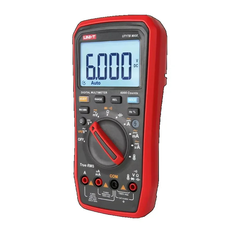 Max True RMS Digital Multimeter VFD 1000V 10A Resistance Capacitance Frequency Test Meter lexso