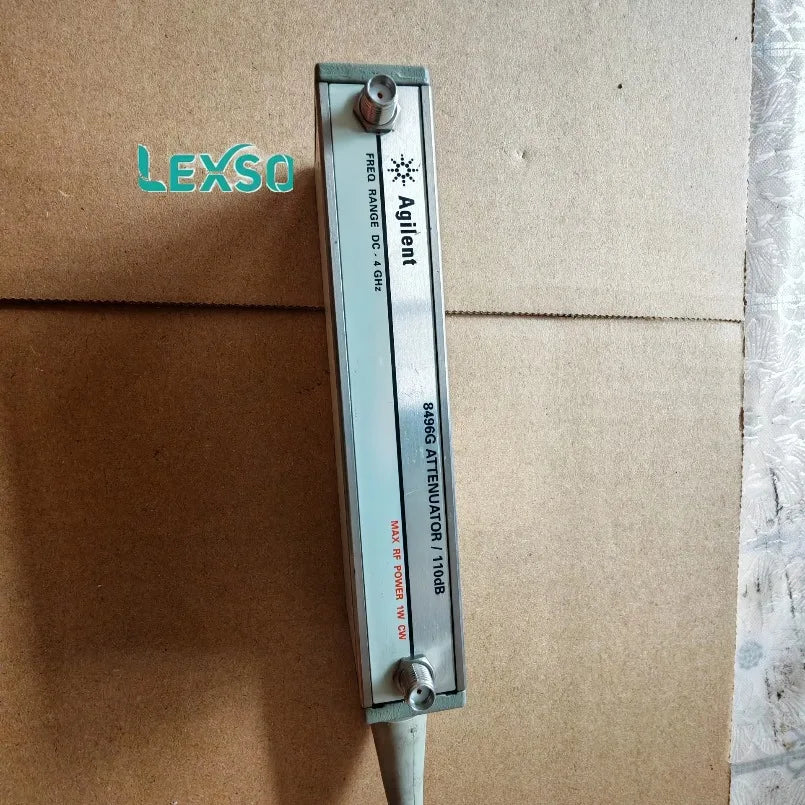 Keysight 8496G Programmable Attenuator, Frequency Range: Dc to 4 GHz ,Insertion Loss at 0 DB: 0.6 DB + 0.09 DB/GHz    lexso