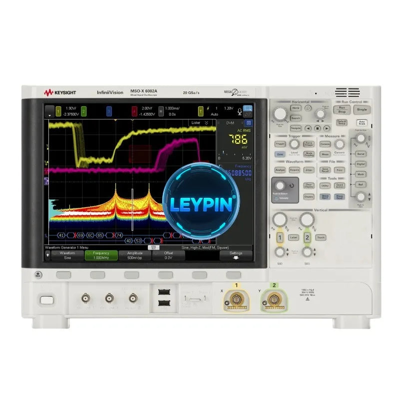 Keysight MSOX6002A Mixed Signal Oscilloscope: 1 GHz - 6 GHz, 2 analog and 16 digital channels   ytdi