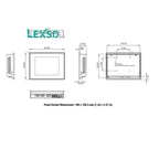 Advantech PPC-306 EHL IP66 32G DDR4 3200MHz 6.5/7 Inch Industrial Computer Panel Ultra-slim Fanless  Touch Panel PC  lexso