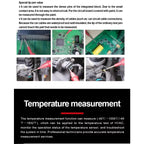 UNI-T Automotive Digital Multimeter UT105+ 1000V AC DC Voltmeter Ammeter Capacimeter Temperature Tester Frequency Meter lexso