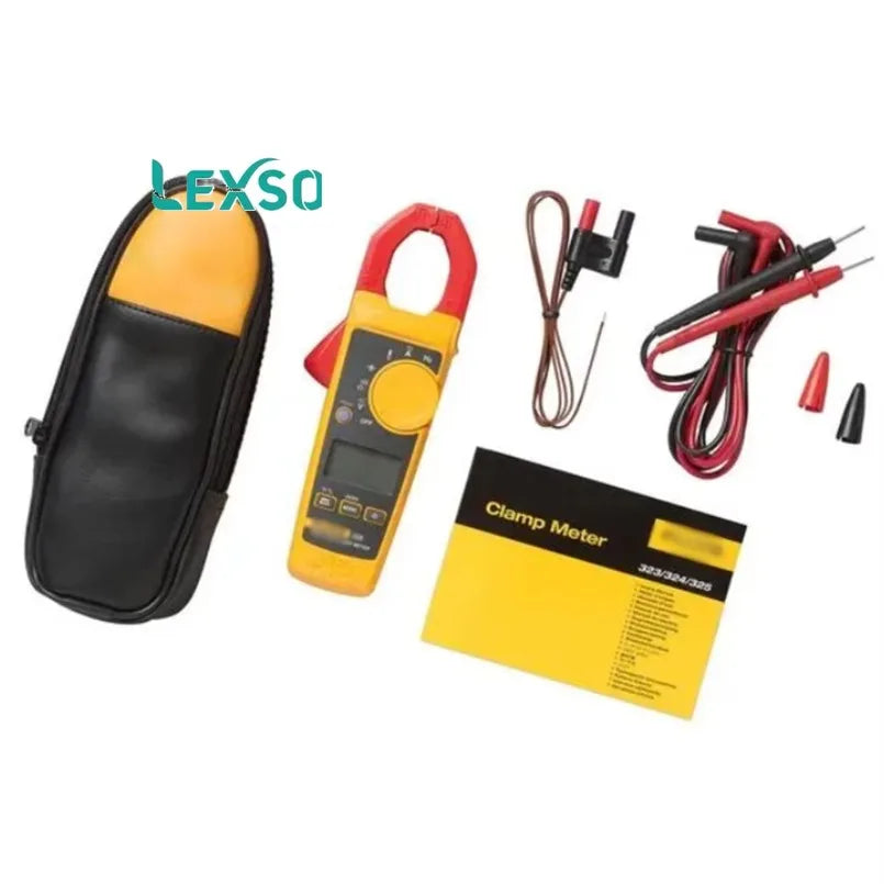 325 Digital Clamp Meter 400A ACDC Current Voltage Resistance Continuity Tester CAT III 600V Industrial Electrician Tool  lexso