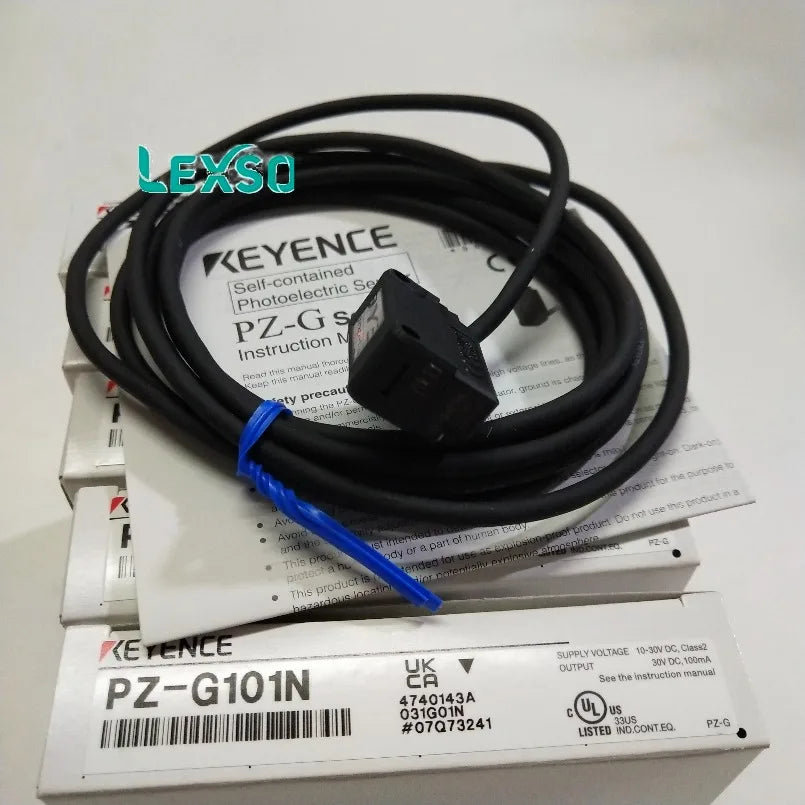 Original KEYENCE PZ-G101N PZ-G102N Built-in Amplifier Photoelectric Sensors   lexso