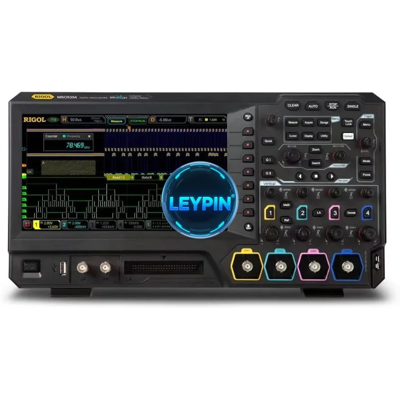 Rigol MSO5354 Mixed Signal Oscilloscope (350 MHz, 4 Analog + 16 Digital Channels)           lexso