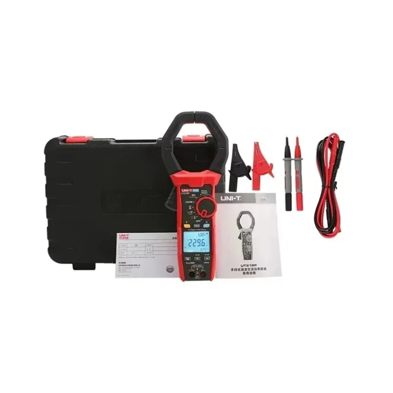 UNI-T UT219P Harmonic Power Clamp Meter 3 Phase Professional Active Apparent Reactive Power Factor Meter Pliers Multimeter lexso