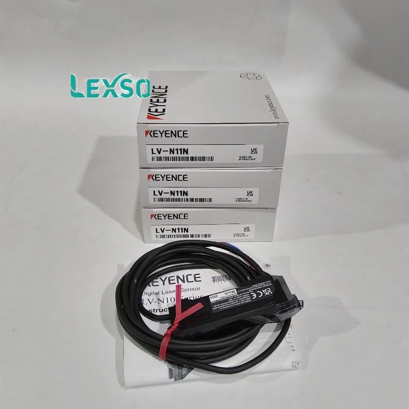 KEYENCE LV-N11N LVN11N DIGITAL LASER SENSOR AMPLIFIER UNIT, CABLE TYPE, PLC NEW lexso