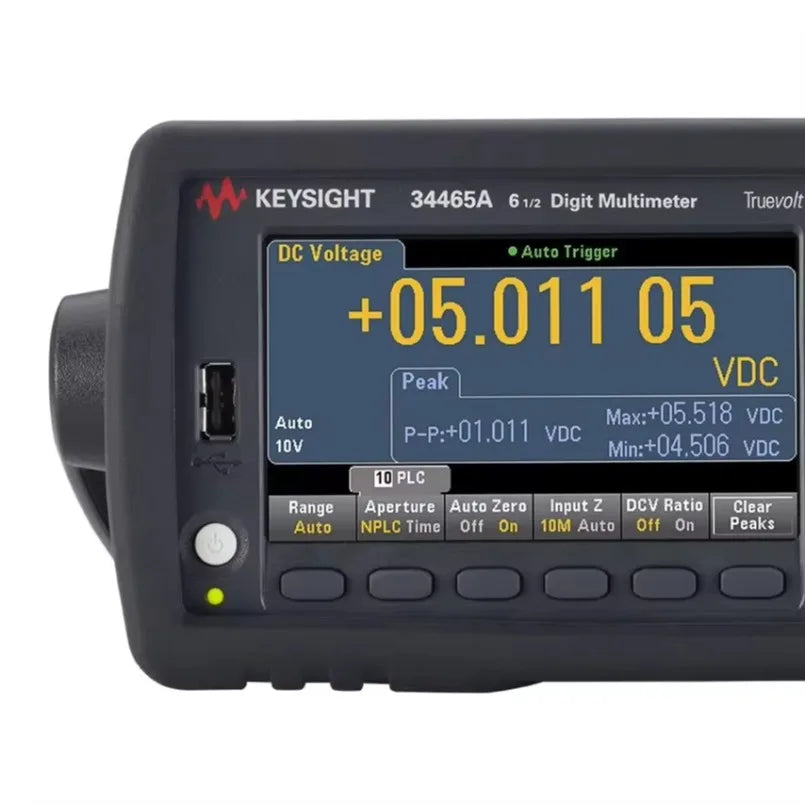 Keysight 34465A Digital Multimeter Six-and-a-half-digit Basic Truevolt 1uA range and pA resolution     ytdi