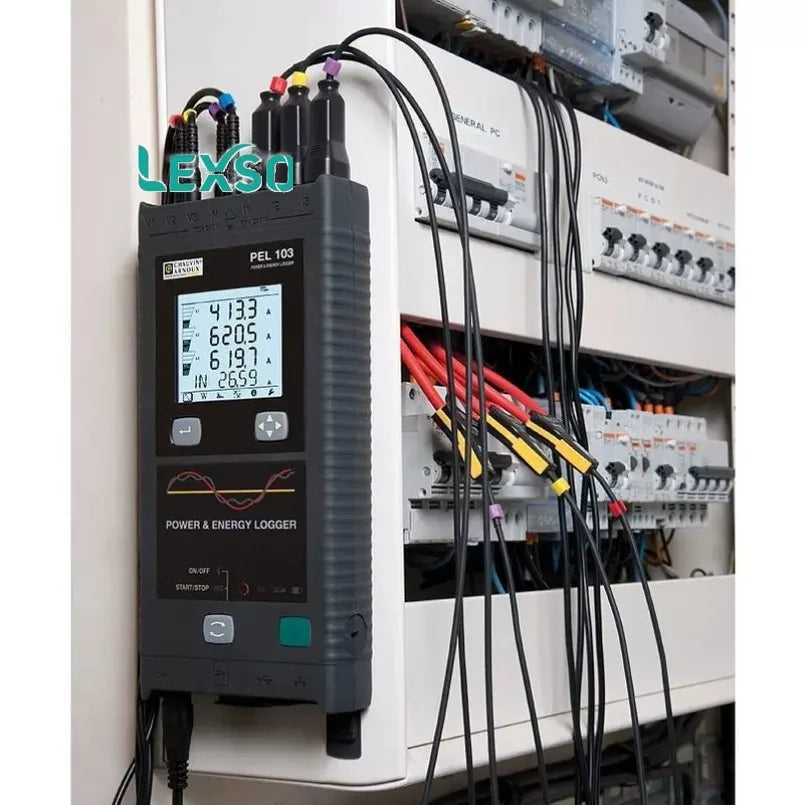 Chauvin Arnoux PEL112 Power & Energy Logger Instrument for Accurate Power Measurements No Clamps Required   lexso