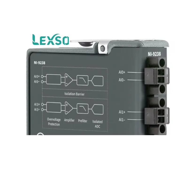National Instruments NI-9238 (783311-01) 4-channel Analogue Input 24-bit Synchronous Output Voltage Module lexso