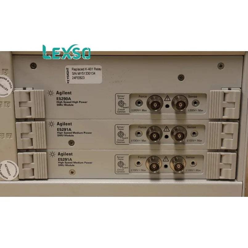 Keysight E5262A 2 Channel IV Analyzer/Source Monitor Unit (Two Medium Power SMUs)    lexso
