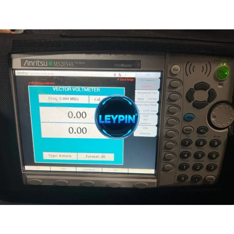 Anritsu MS2034A- 2MHz to 4 GHz Spectrum and Vector Analyzer Recently Calibrated     ytdi