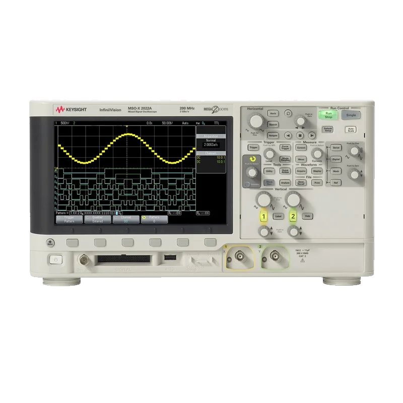 Keysight Agilent DSOX2002A MSOX2012 DSO-X2022A Oscilloscope 70 MHz Electronic Measuring Instrument with 2 Analog Channels