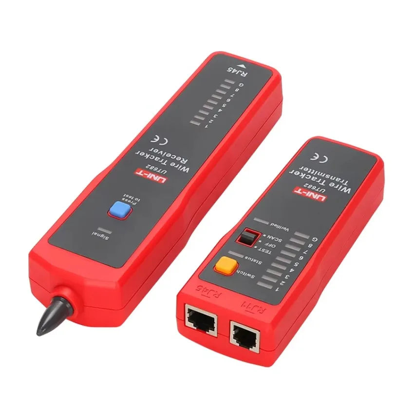 UNI-T UT682 Network Wire Tester Tracker RJ11 RJ45 Wire Line Finder Lan Tester Handheld Cable Testing Tool for Network LS    ytdi