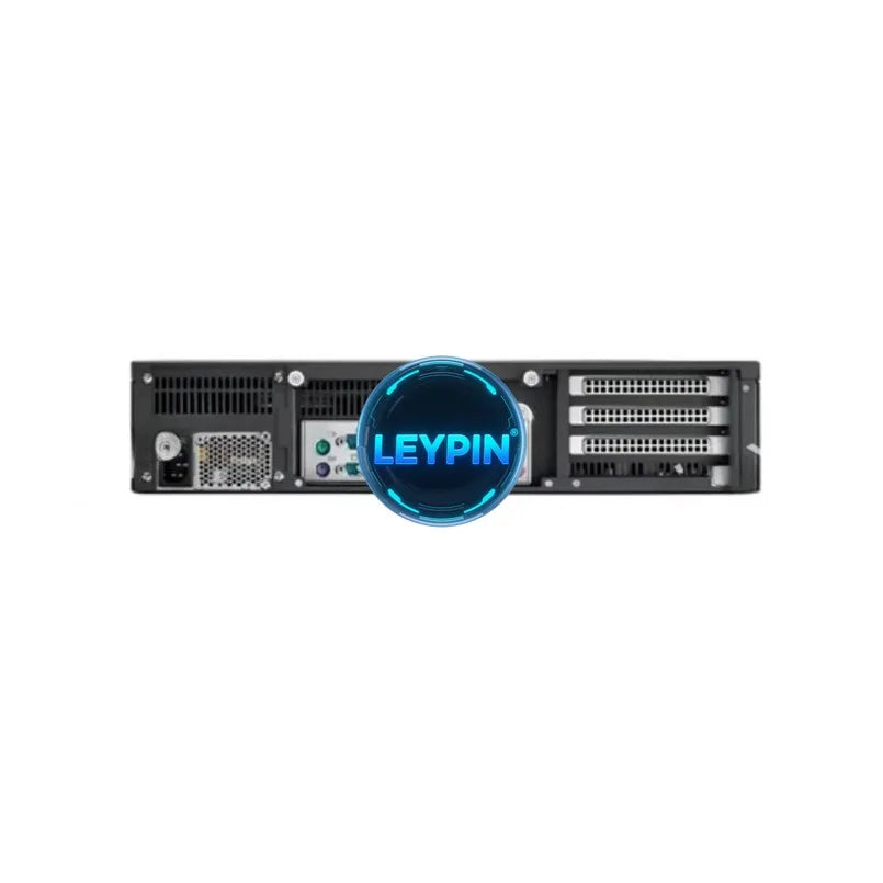 Advantech ACP-2020 2U Rackmount Short Depth IPC Server Chassis   Case Supports ATX/MicroATX Motherboards   lexso