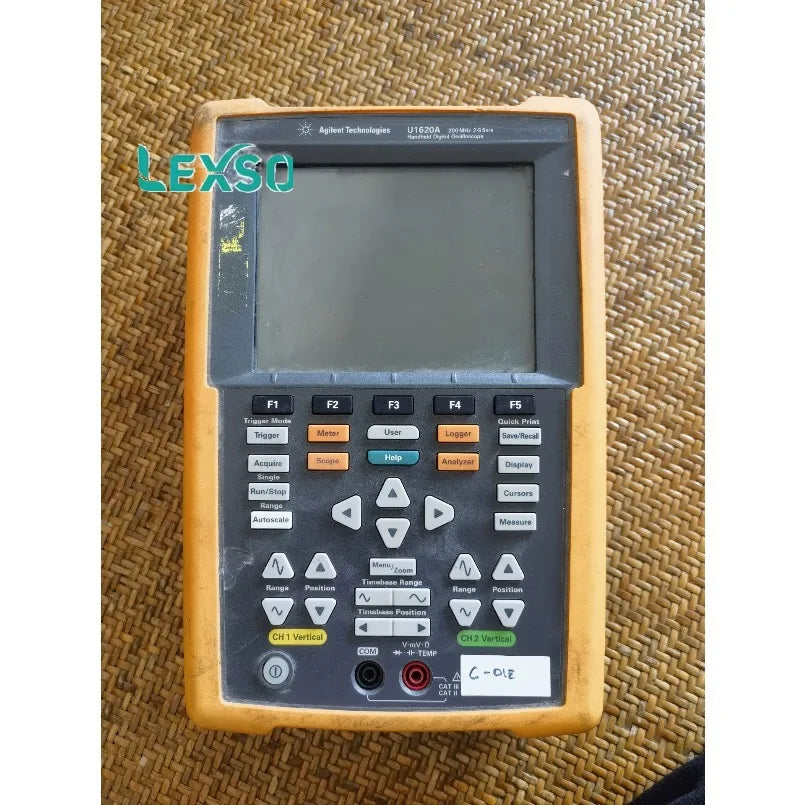 KEYSIGHT Agilent Technologies U1620A / 2Ch 200MHz Portable Oscilloscope   lexso