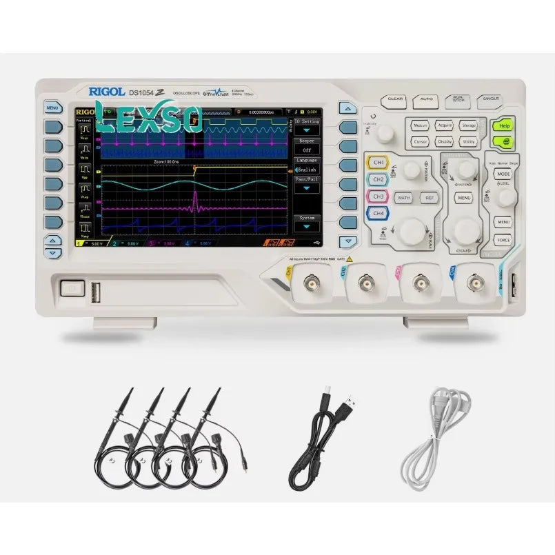 RIGOL DS-1054Z 4CH Digital Oscilloscope 50 MHz 1GSa/s Mixed Signal Analysis Capability lexso