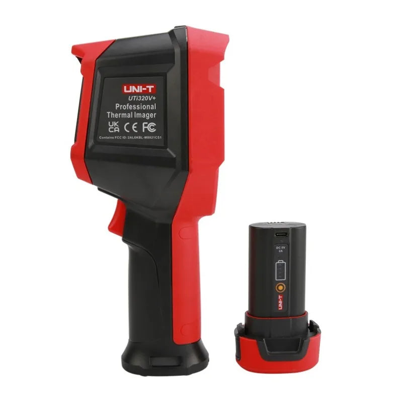UNI-T UTi320V+ Industrial Thermal Imager Camera Handle for PCB Circuit Electric Repair Floor Heating Tube Testing OEM lexso