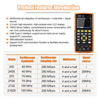 VICTOR 240S Handheld Digital Oscilloscope with Multimeter 25MHz Signal Source and 40mhz Bandwidth LS   ytdi