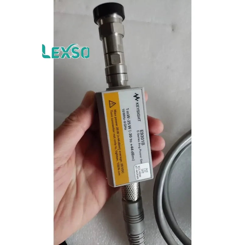 Keysight E9301B E-Series Average Power Sensor 10 MHz to 6 GHz and Power Range -30 to +44 DBm (74 DB Dynamic Range).    lexso
