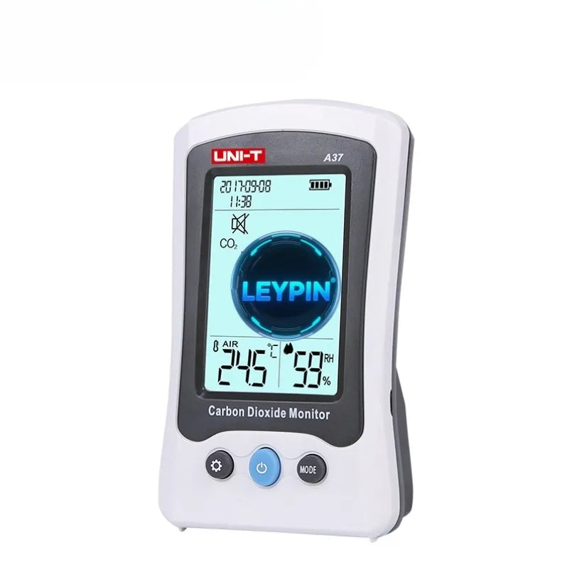 Uni-t A37 Indoor Air Quality Monitor for Home Use Detecting Humidity Temperature & CO     lexso