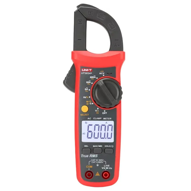 UNI-T UT202A+ Plus Digital Current Clamp Meter Multimeter Professional Voltmeter Pliers Ammeter Electric Multitester lexso