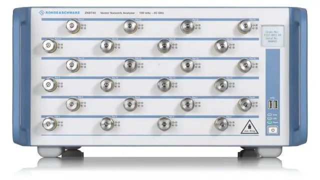 Rohde&Schwarz TTLTES R&S-ZNBT 8 to 24 Ports Vector Network Analyzer with Frequency Range of 100 kHz to 40 GHz