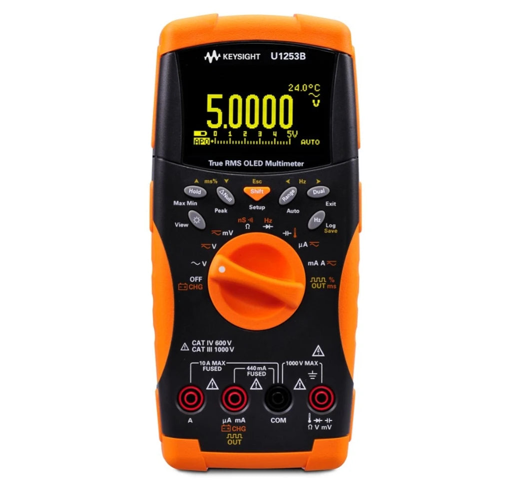Keysight /Agilent U1253B Handheld Digital Multimeter, 4 Digit, OLED Display    ytdi