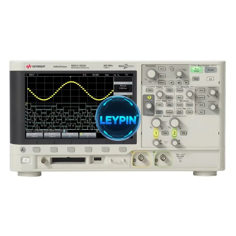 Keysight MSOX2024A Mixed Signal Oscilloscope: 200 MHz, 4 Analog and 8 Digital Channels    lexso