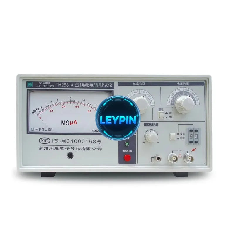 Tonghui TH2681 TH2681A Insulation Resistance Tester Capacitor Meter    ytdi