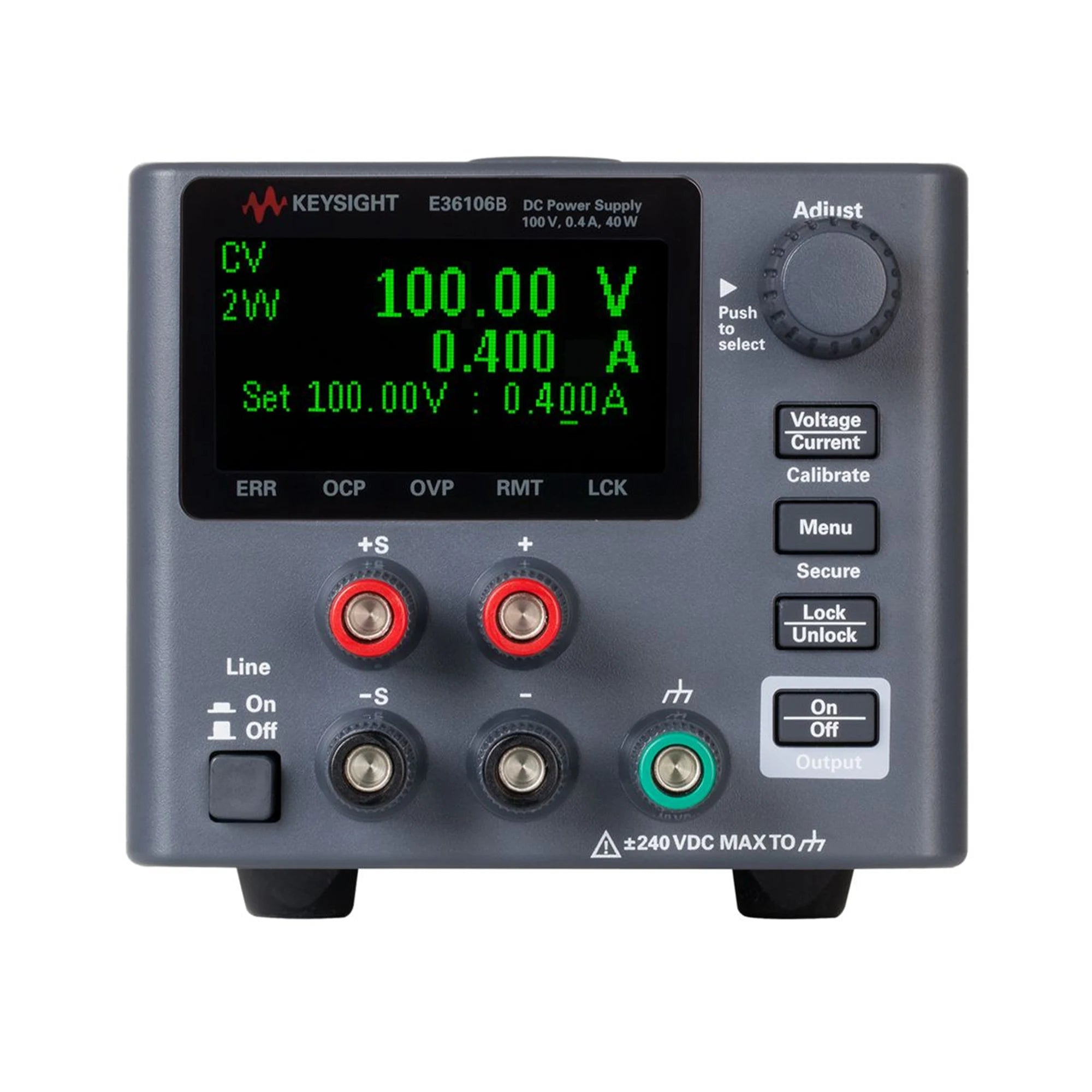 Keysight E36106B DC Power Supply 100V 0.4A 40W