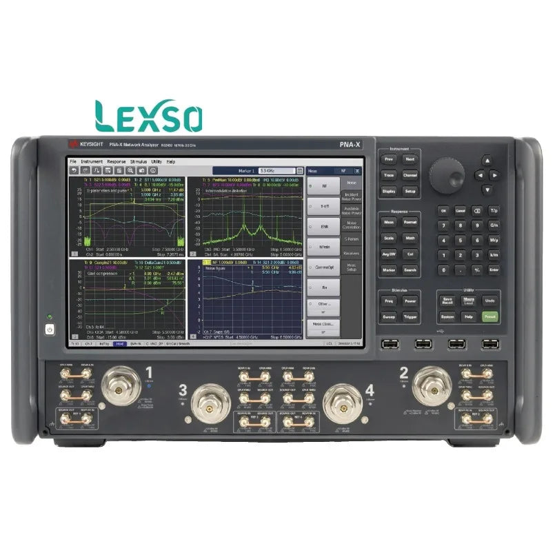 Keysight N5249B PNA-X Microwave Network Analyzer Electronic Instrument for 900 Hz/10 MHz to 8.5 GHz lexso