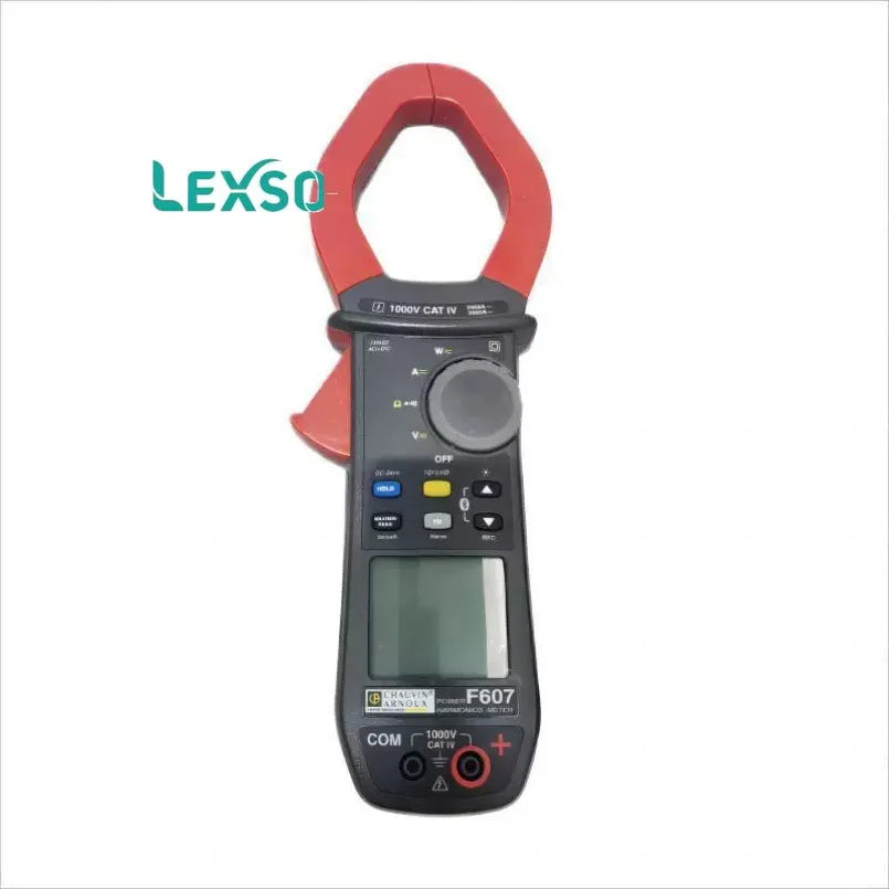 Chauvin Arnoux F607 Clamp Multimeter For Power And Harmonics Measurement  Analysis   lexso