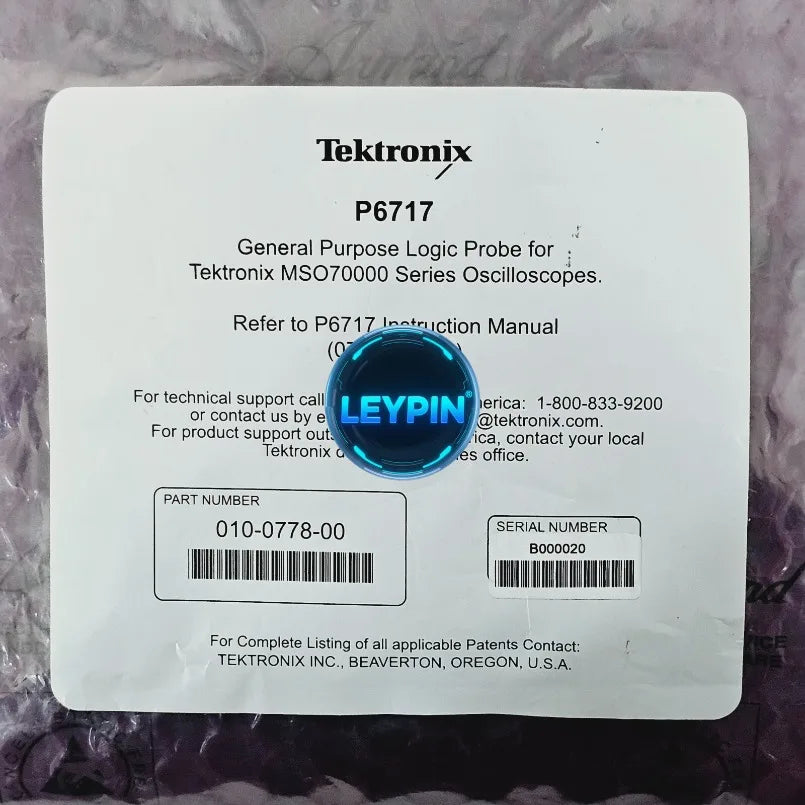 Tektronix TEK P6717 17 Ch General Purpose Logic Probe For MSO70000 010-0778-00    ytdi